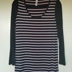 LuLaRoe striped Lynnae